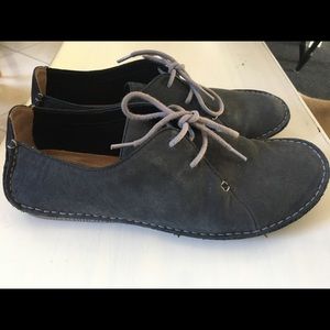 Clark’s Artisan Collection.  Janey Mae Oxford